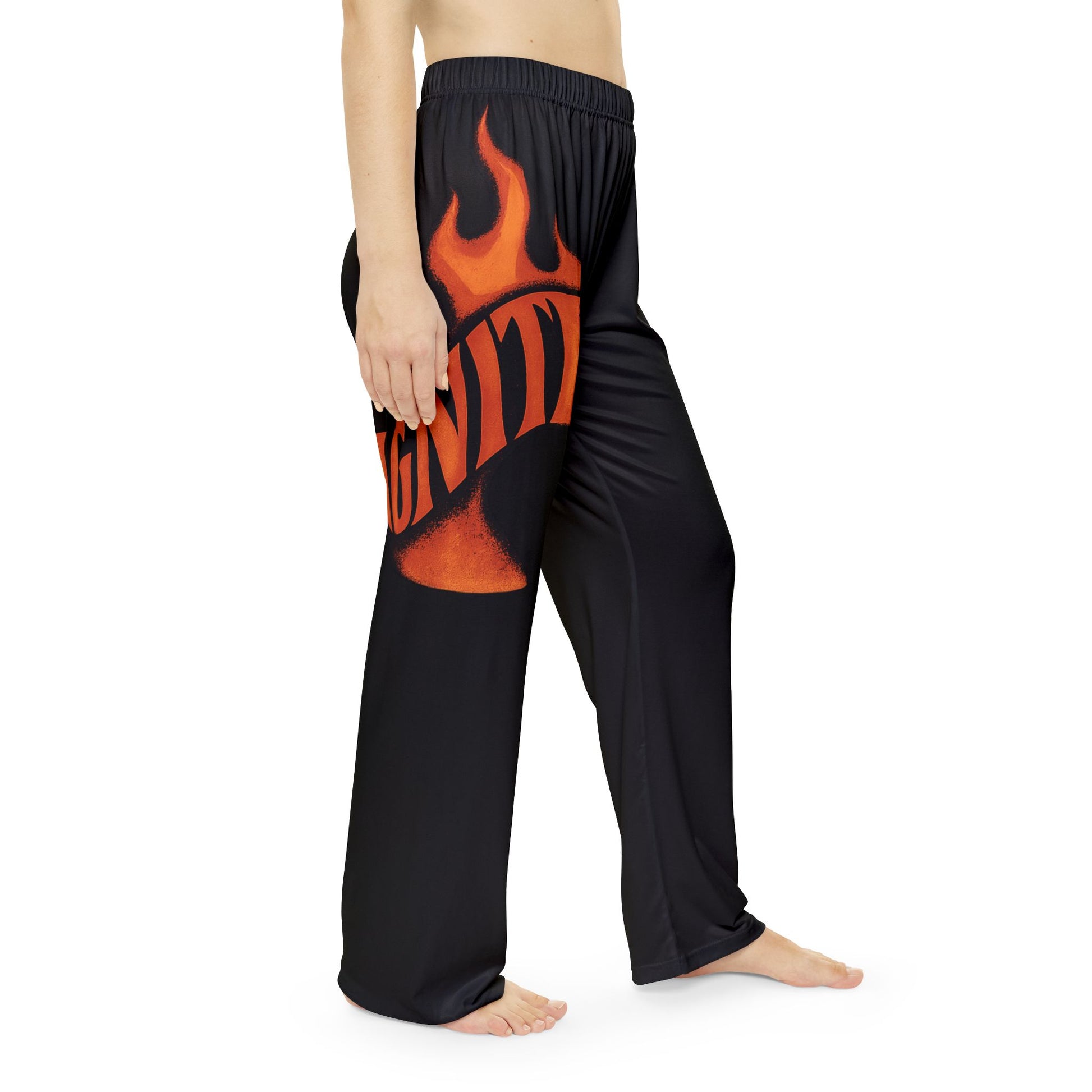 Ignite Fire Comfort Women's Pajama Pants, Cozy Sleepwear, Relaxation Lounge Pants, Gifts for Her, Summer Nights, Festival Fashion