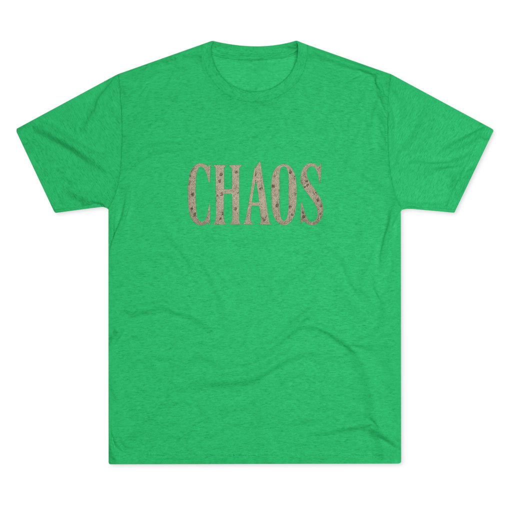 Chaos Unisex Crew Tee - Casual Style, Everyday Wear, Gift for Friends, Fun Fashion Statement, Relaxed Vibes