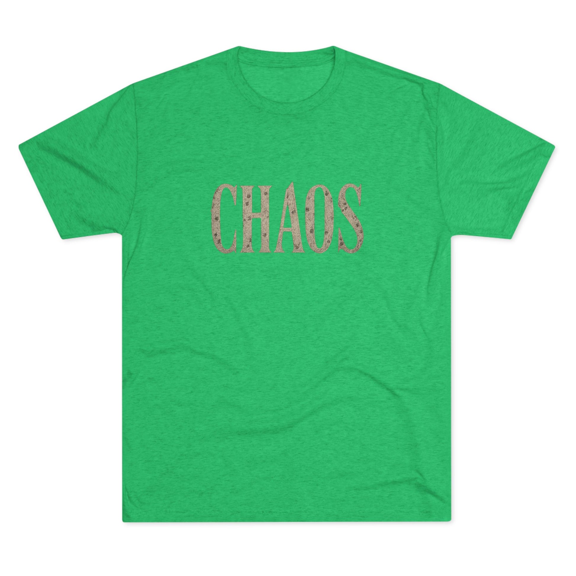 Chaos Unisex Crew Tee - Casual Style, Everyday Wear, Gift for Friends, Fun Fashion Statement, Relaxed Vibes