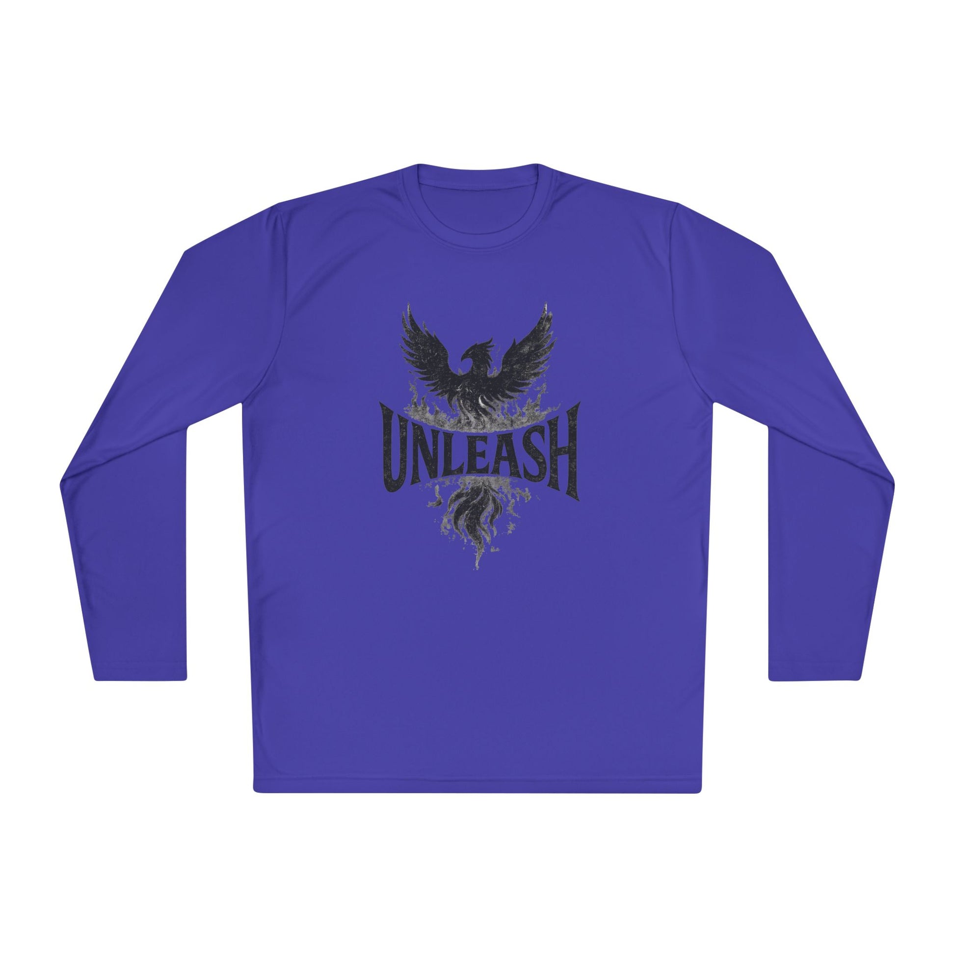 Unleash Your Spirit Long Sleeve Tee, Motivational T-Shirt, Gift for Fitness Lovers, Cool Relaxed Top, Unisex Casual Wear