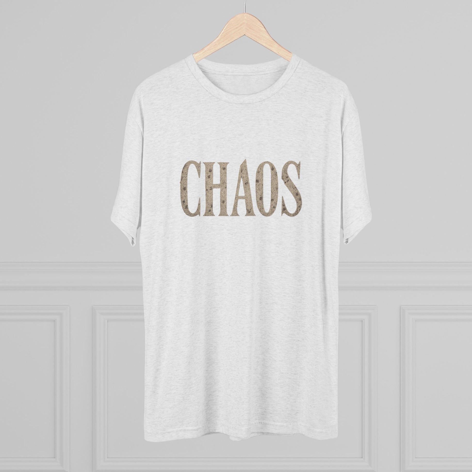 Chaos Unisex Crew Tee - Casual Style, Everyday Wear, Gift for Friends, Fun Fashion Statement, Relaxed Vibes