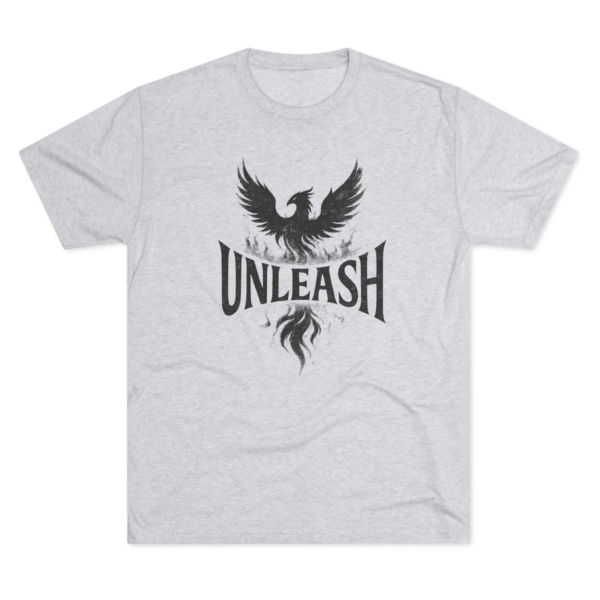 Unleash Your Greatness Phoenix Tee, Motivational T-Shirt, Inspirational Gift, Unisex Crew Neck Shirt, Phoenix Graphic Tee, Everyday Casual Wear