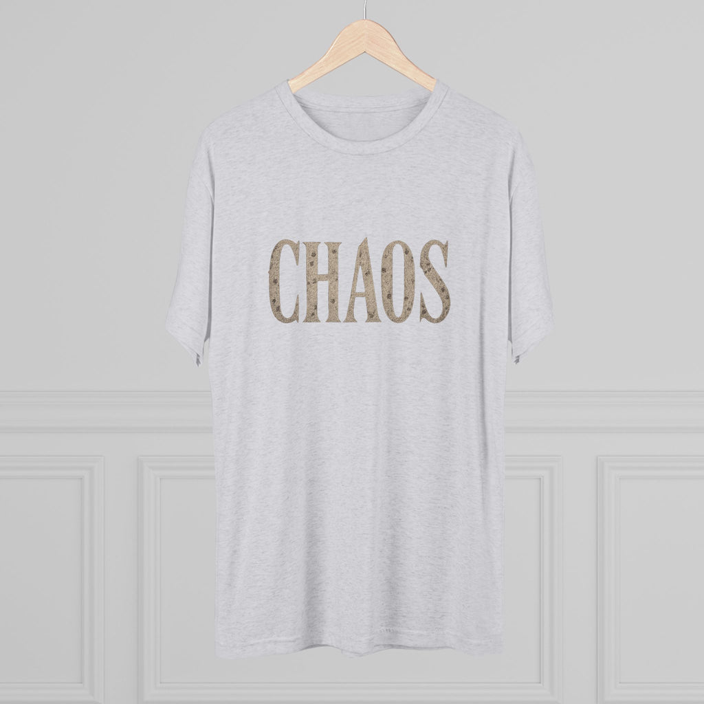 Chaos Unisex Crew Tee - Casual Style, Everyday Wear, Gift for Friends, Fun Fashion Statement, Relaxed Vibes