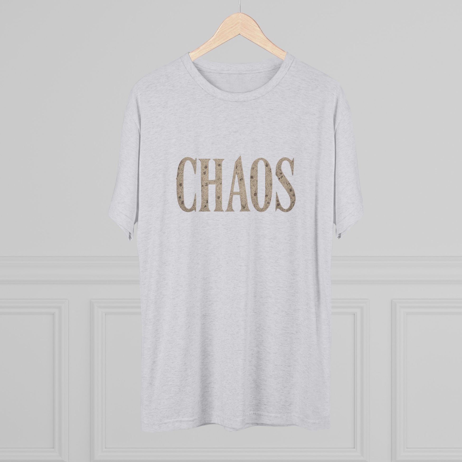Chaos Unisex Crew Tee - Casual Style, Everyday Wear, Gift for Friends, Fun Fashion Statement, Relaxed Vibes