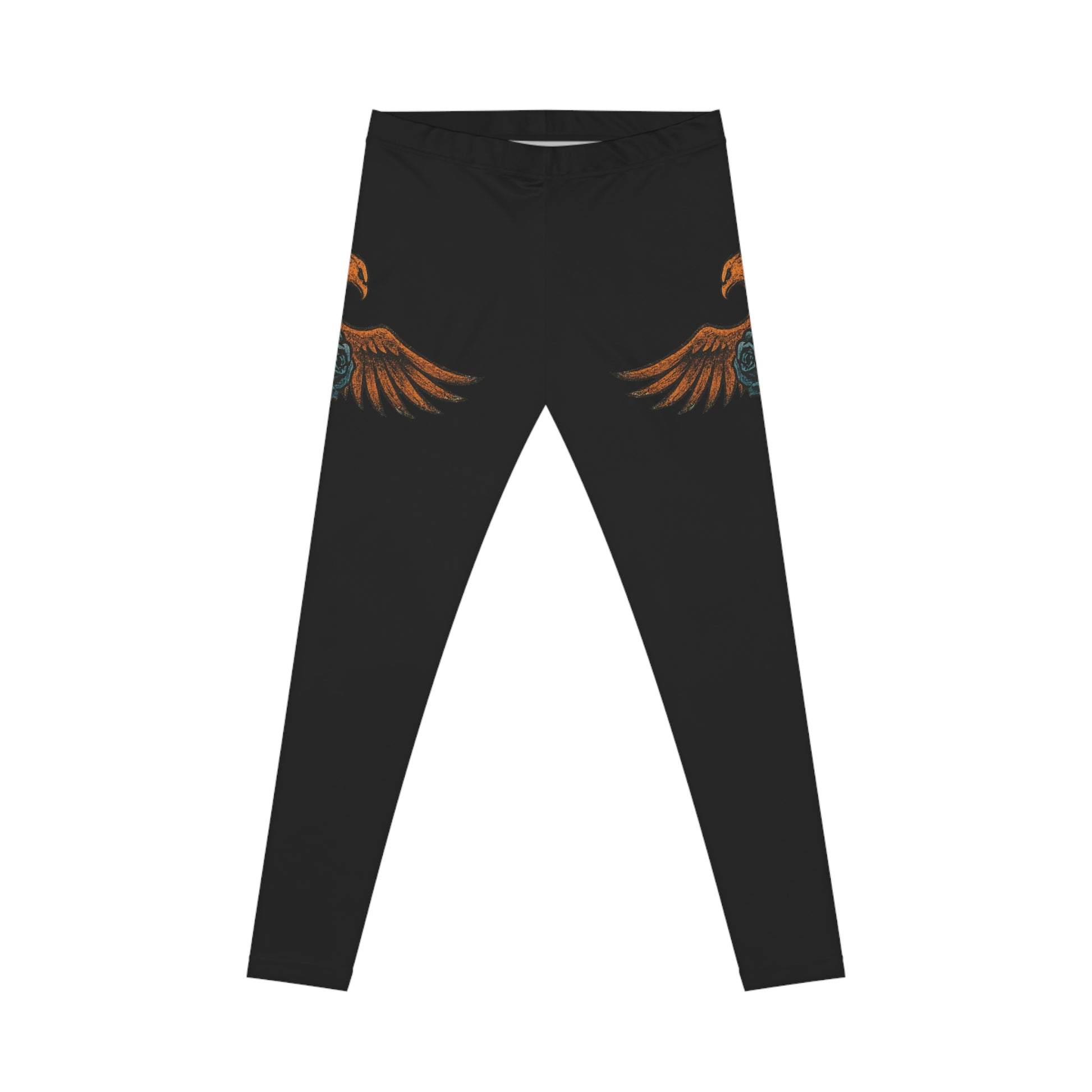 Holding the Impossible Phoenix Wings Stretchy Leggings | Comfortable Activewear, Yoga Pants, Gym Leggings, High-Waisted Tights, Fitness Gifts