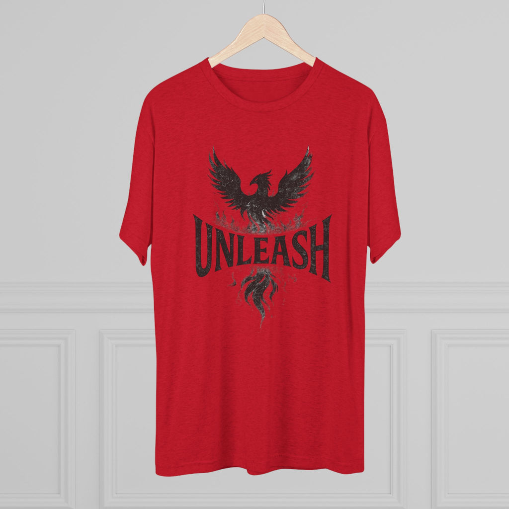 Unleash Your Greatness Phoenix Tee, Motivational T-Shirt, Inspirational Gift, Unisex Crew Neck Shirt, Phoenix Graphic Tee, Everyday Casual Wear