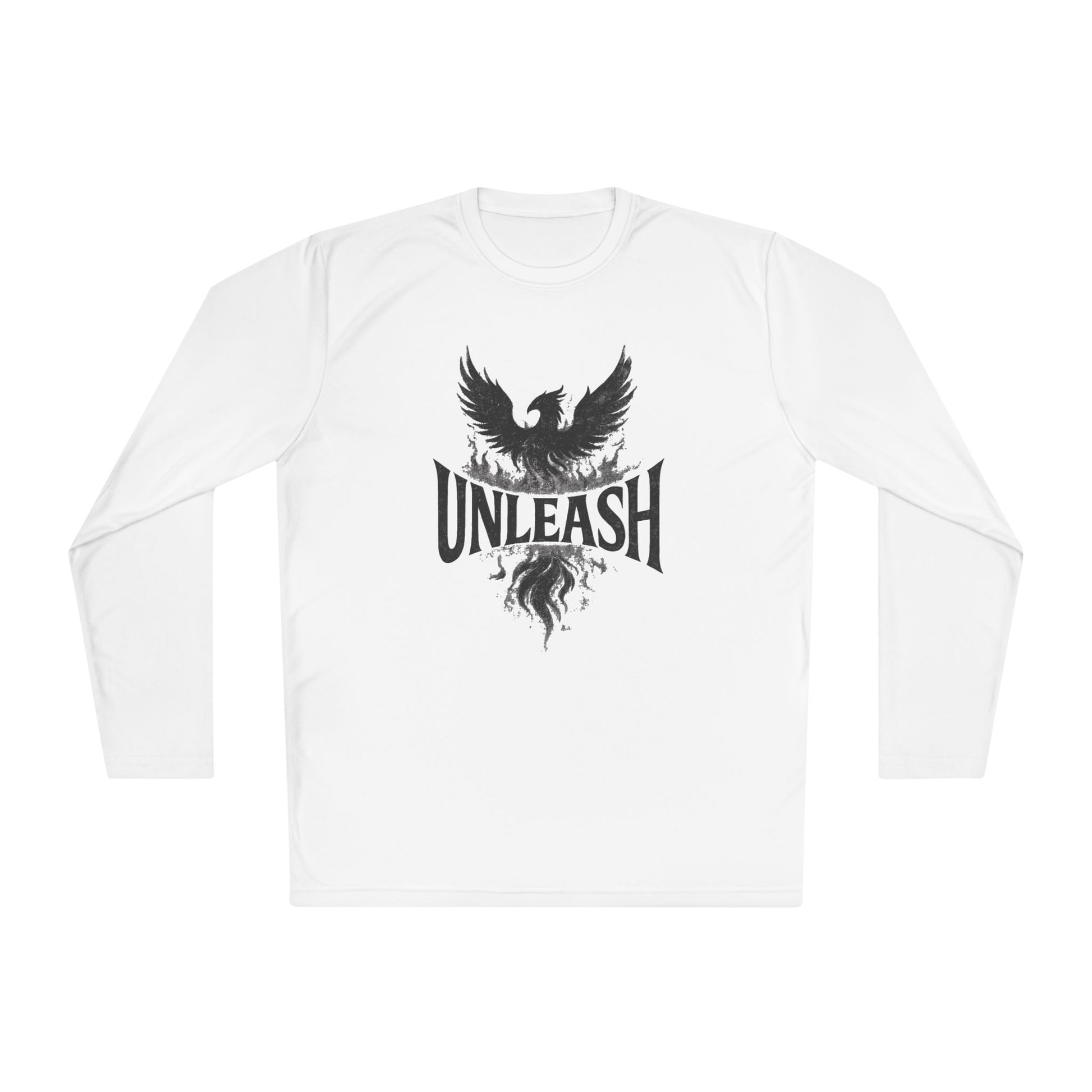 Unleash Your Spirit Long Sleeve Tee, Motivational T-Shirt, Gift for Fitness Lovers, Cool Relaxed Top, Unisex Casual Wear
