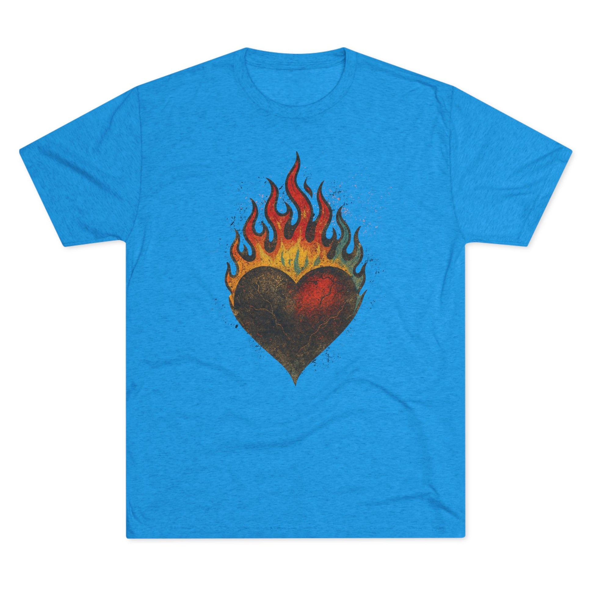 Heartburned Unisex Tee | Graphic Tee for Music Lovers, Festival Fashion, Casual Wear, Gift for Him/Her, Unique Graphic Shirt