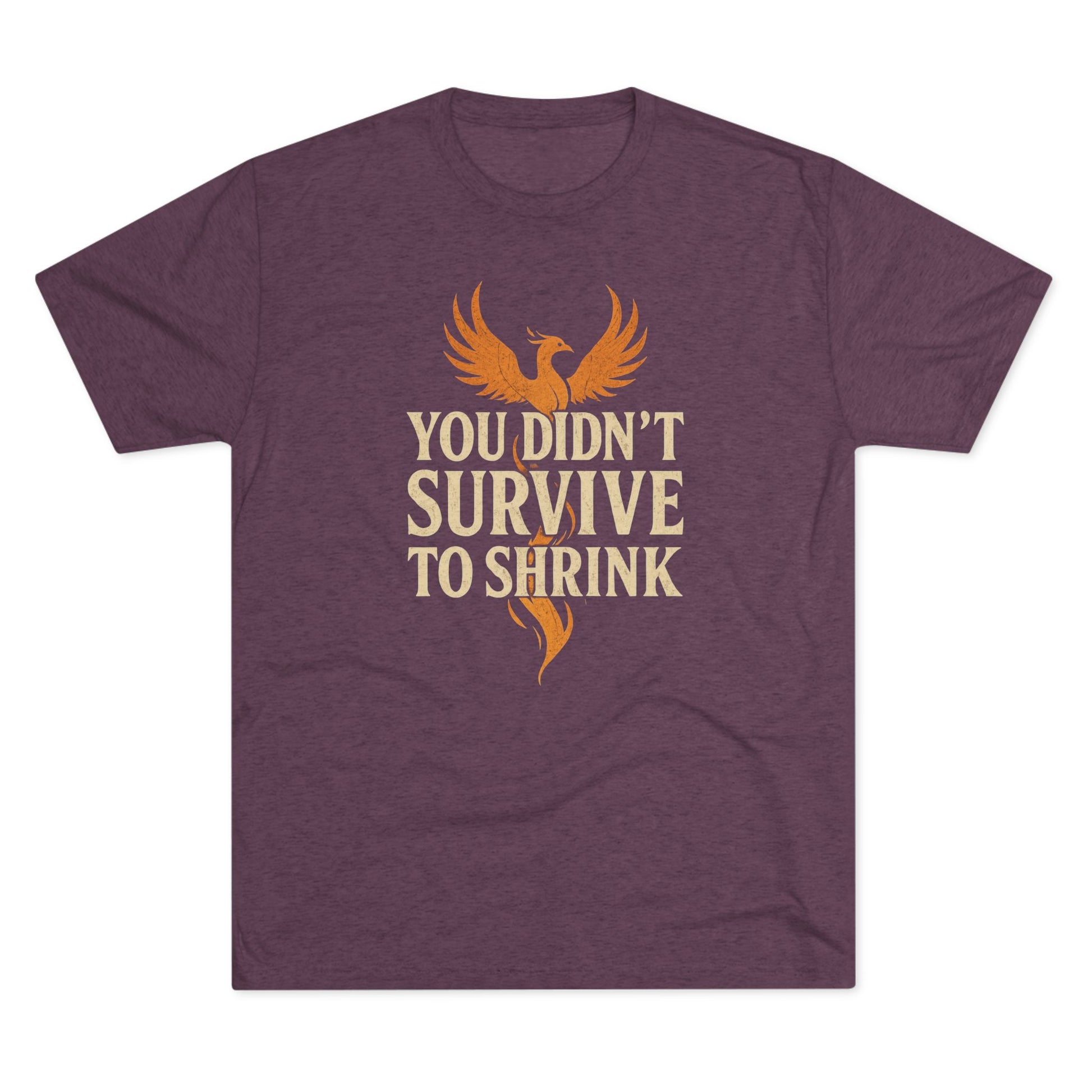You Didn't Survive to Shrink Phoenix Motivational Crew Tee - Unisex Inspirational T-Shirt, Gift for Friends, Fitness Lovers, Empowerment Apparel, Birthday Gift, [...]