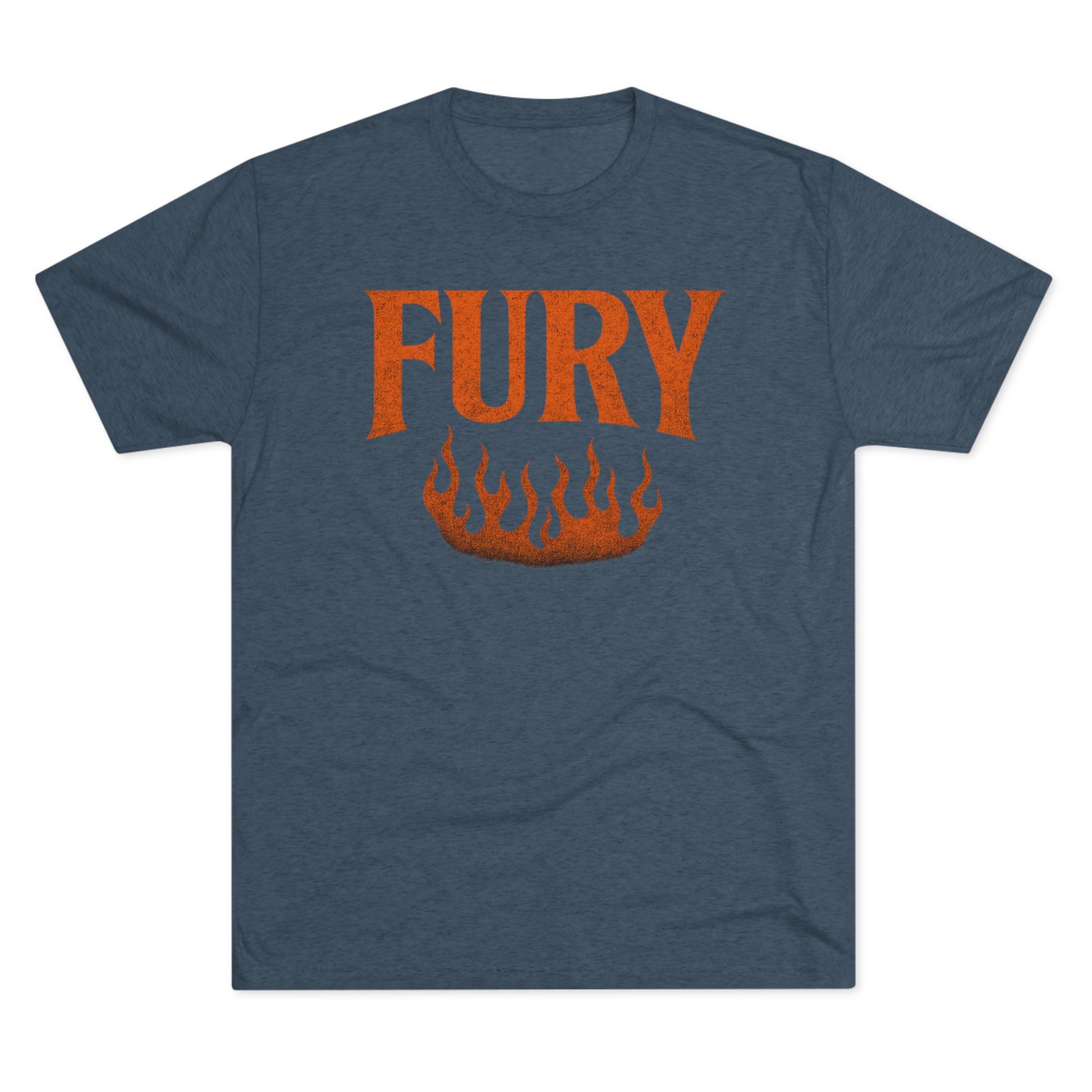 Fury Unisex Tri-Blend Crew Tee, Graphic Tee, Casual Wear, Gift for Him, T-Shirt for Friends, Summer Style, Everyday Comfort