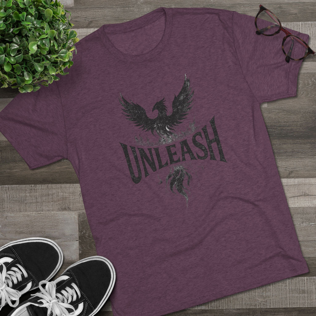Unleash Your Greatness Phoenix Tee, Motivational T-Shirt, Inspirational Gift, Unisex Crew Neck Shirt, Phoenix Graphic Tee, Everyday Casual Wear