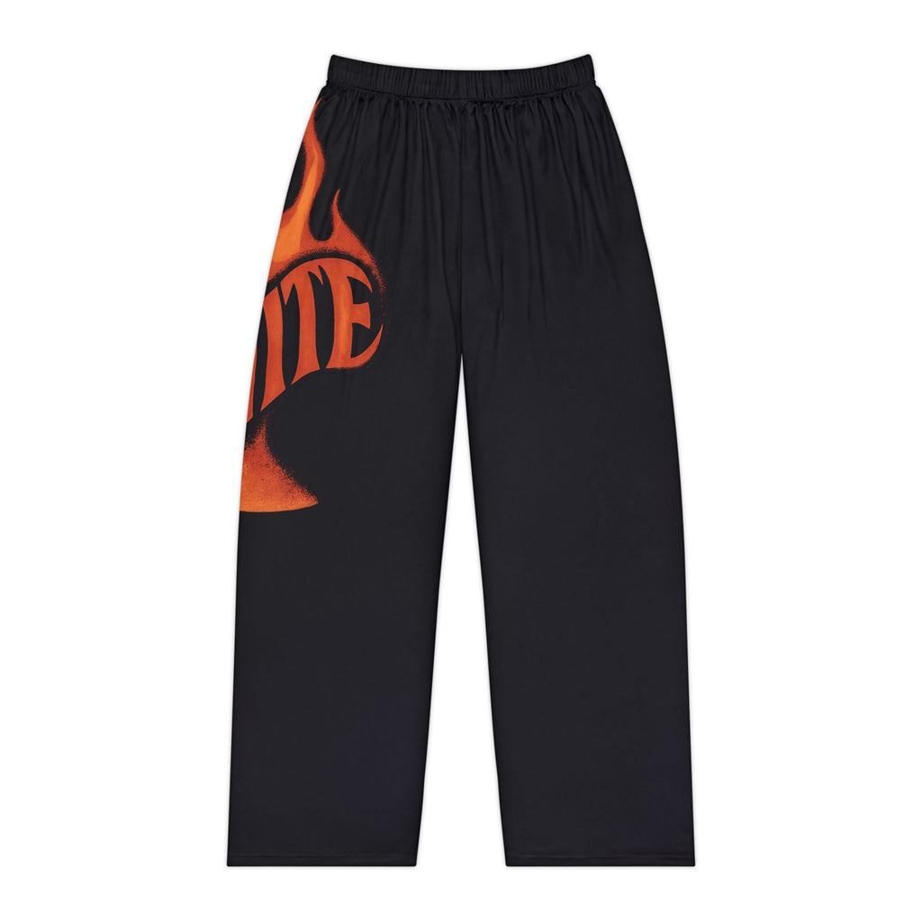 Ignite Fire Comfort Women's Pajama Pants, Cozy Sleepwear, Relaxation Lounge Pants, Gifts for Her, Summer Nights, Festival Fashion