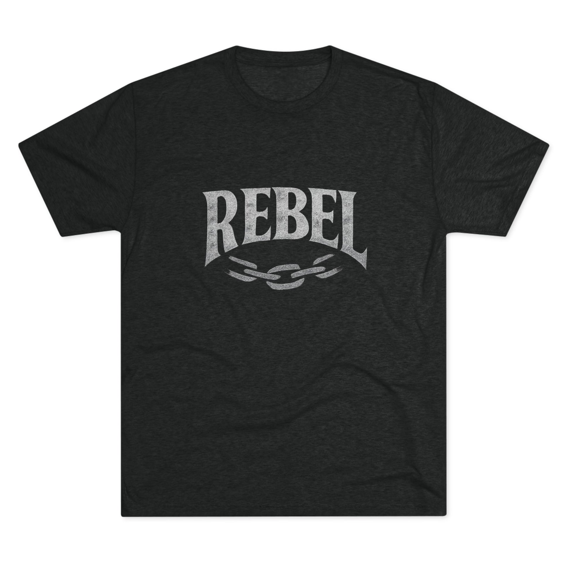 Rebel UnisexUnisex Tee Tri-Blend Printed Tee Shirt, Vintage Style Shirt, Graphic Tee for Men and Women, Casual Wear, Gift for Music Lovers, Statement Shirt