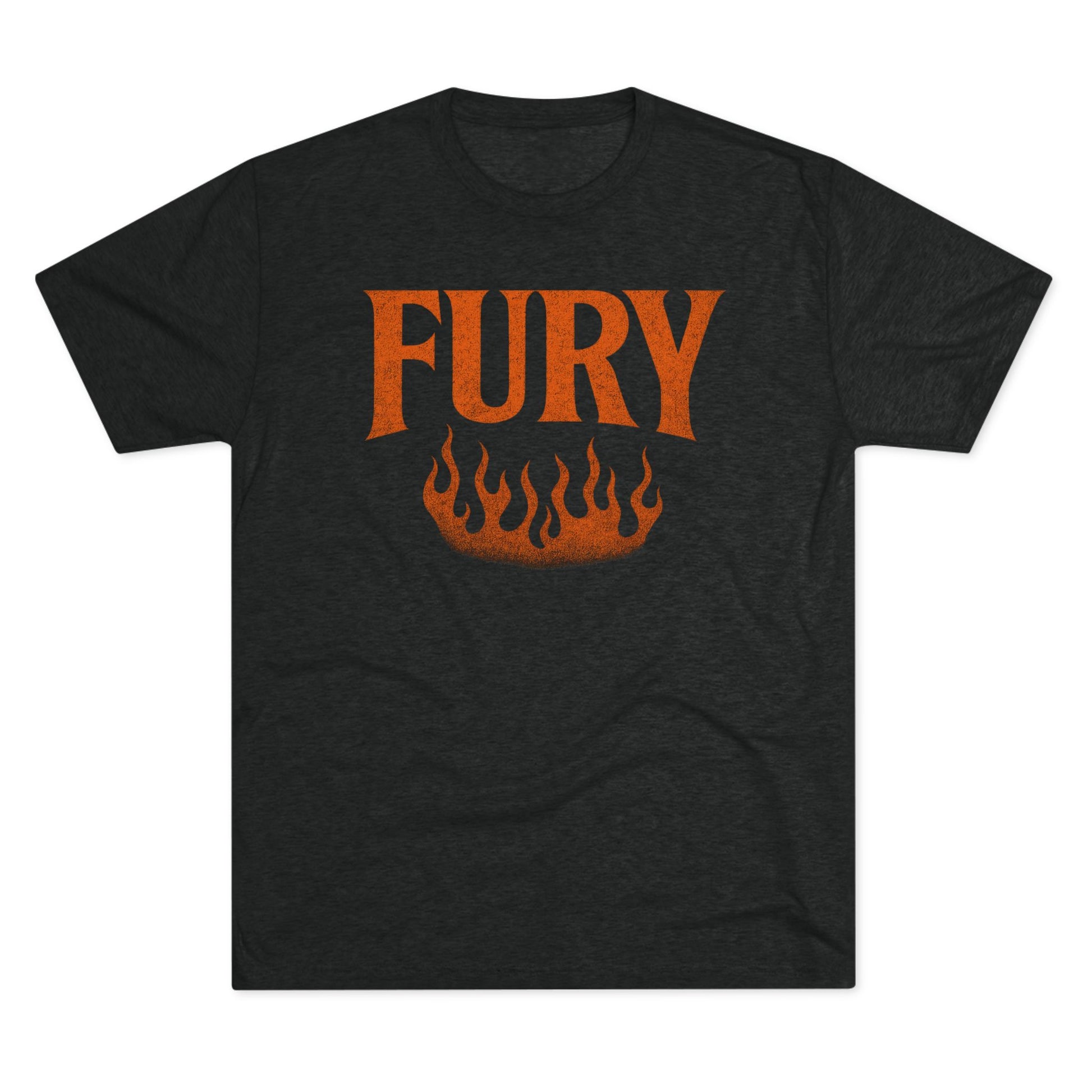 Fury Unisex Tri-Blend Crew Tee, Graphic Tee, Casual Wear, Gift for Him, T-Shirt for Friends, Summer Style, Everyday Comfort
