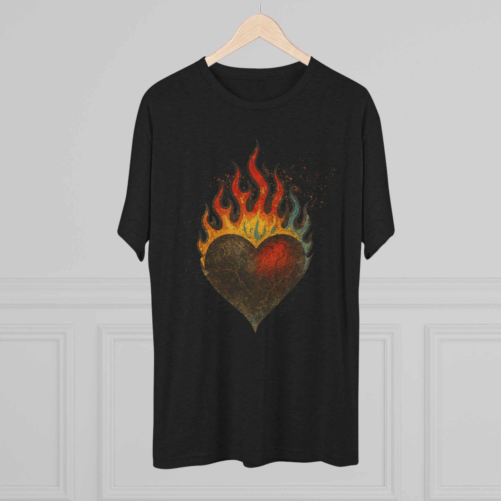 Heartburned Unisex Tee | Graphic Tee for Music Lovers, Festival Fashion, Casual Wear, Gift for Him/Her, Unique Graphic Shirt