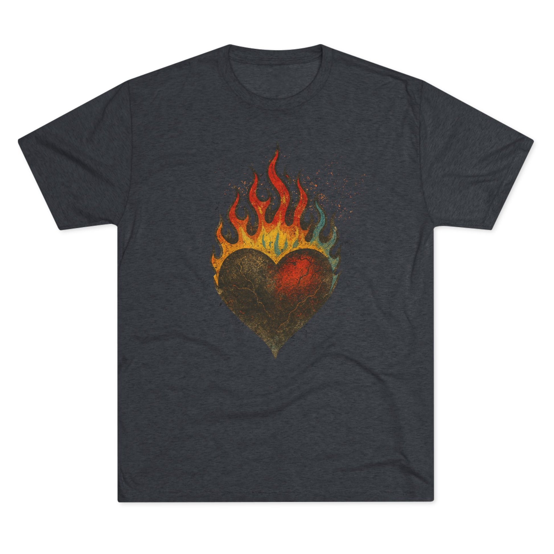 Heartburned Unisex Tee | Graphic Tee for Music Lovers, Festival Fashion, Casual Wear, Gift for Him/Her, Unique Graphic Shirt