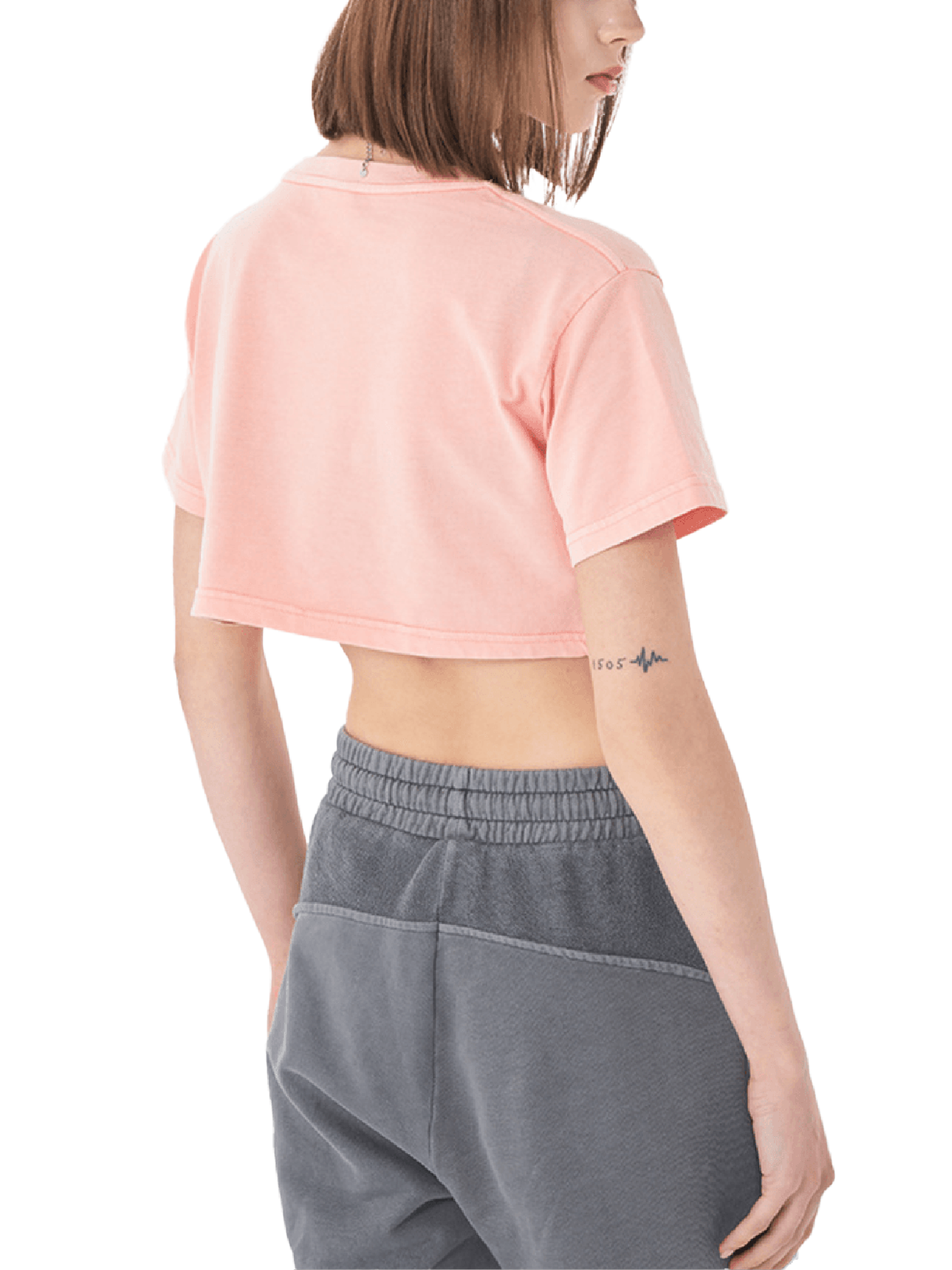Break Free Empire Phoenix Snow Washed Crop Top | Phoenix Collection