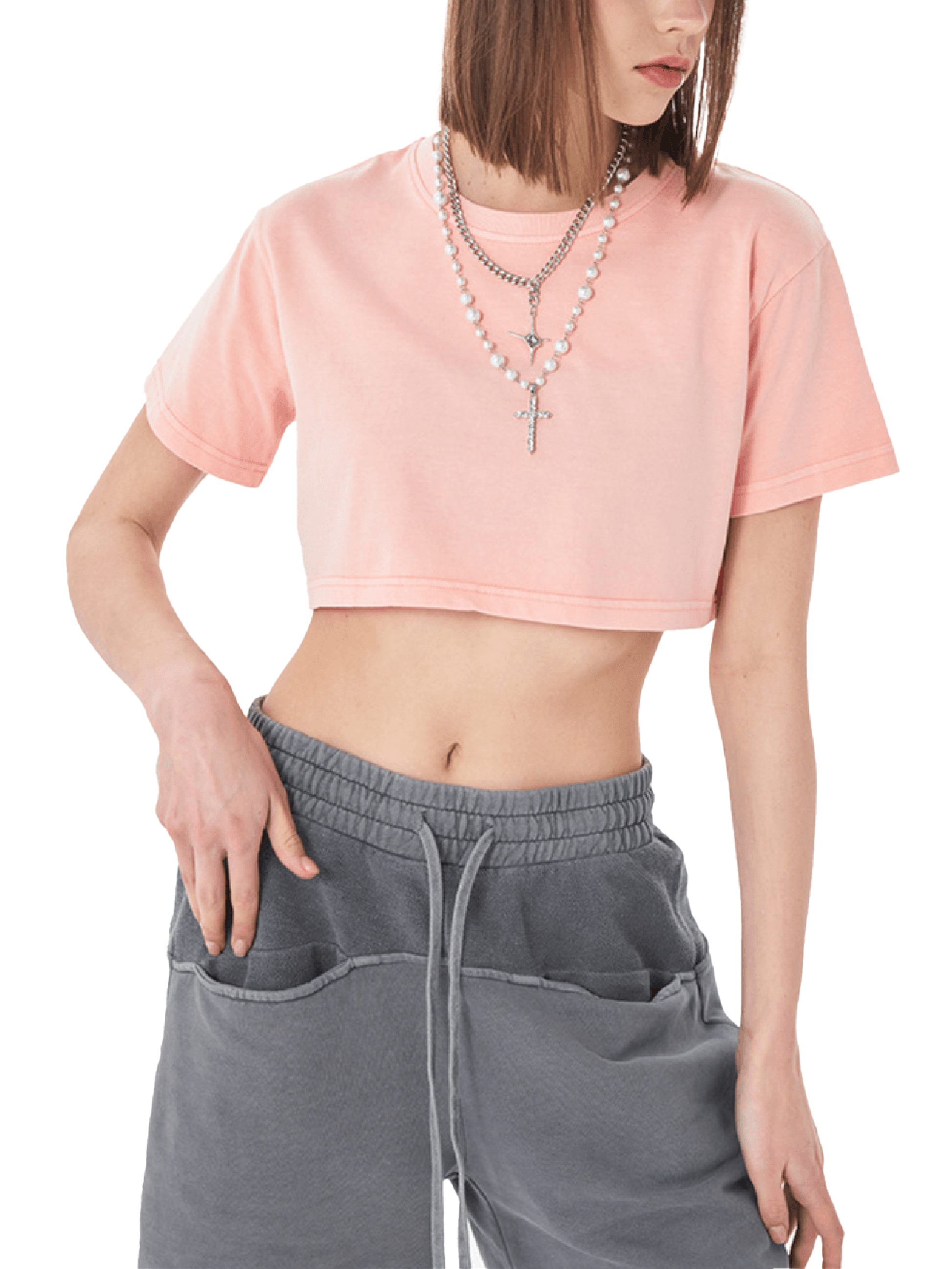 Break Free Empire Phoenix Snow Washed Crop Top | Phoenix Collection